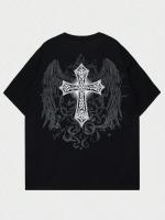 Camiseta De Algodón Twill Para Hombres Y Mujeres Cuello Redondo Manga Corta Impresa Clásica Transpirable Ligera Secado Rápido Protección Solar Estirable Sostenible Sin Capucha - details 4