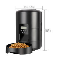 Dispensador Automático De Alimentos Para Mascotas 2L TuYa APP Control Inteligente Para Gatos Y Perros Alimento Seco Taza De Medición 50g-100g - details 0