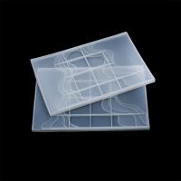 Molde De Silicona Para Tazas Rectangular Estilo Oceánico Terrazas Herramientas De Decoración Del Hogar Para Artesanías De Resina Epoxy UV - details 1