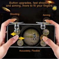 GOLRISEN 2 Piezas Gatillos para Juegos para Móvil con Botones L1 y R1 Disparador para Juegos PUBG Gatillos para Móvil Call of Duty Controlador de Juego Compatible con Todos los Móviles Android/iOS - details 4