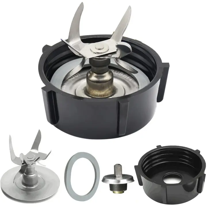 Piezas de Repuesto de cuchilla de licuadora Compatible con Oster, Kit de cuchillas de fusión de 6 puntos, piezas de repuesto de licuadora - 1