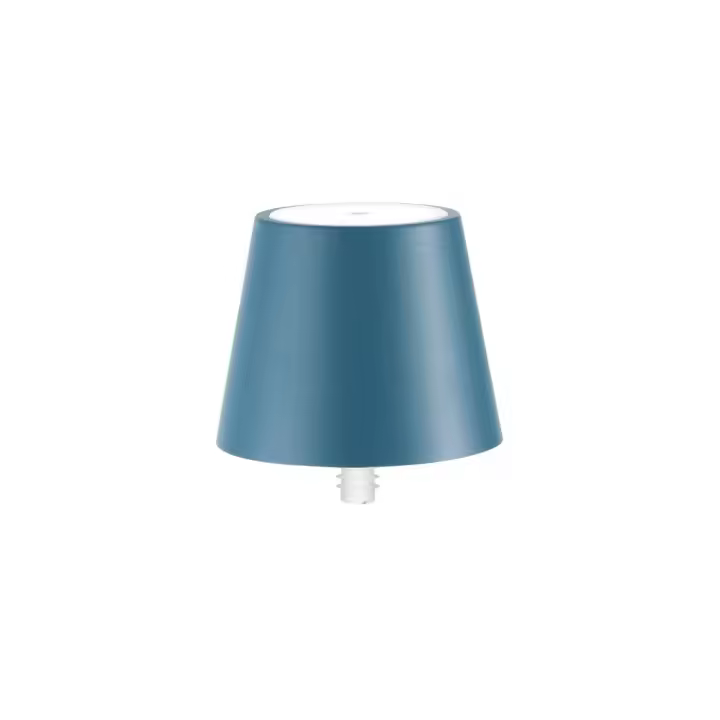 Lámpara LED Poldina STOPPER de Azafrán, recargable y portátil, color Azul Aviación, con Katería hasta 12 Horas - 1