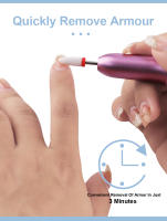 Máquina De Uñas Eléctrica Portátil 20000RPM Con USB Herramienta Profesional Para Pulir Y Retirar Acrílico Y Gel De Uñas - details 3