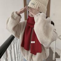 Bufanda Clásica Elegante Para Mujer Invierno Suave Térmica Versátil Coreana Pareja Estudiante Tejida Cálida Femenina Chaqueta Hombre - details 9