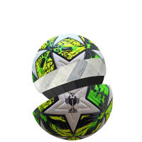 Balón De Fútbol PU Resistente Al Desgaste Para Entrenamiento Y Partidos Adultos Sin Inflar Tamaño Estándar Paquete Individual - details 3