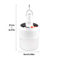 Lámpara Solar LED Recargable De 100W Farol De Emergencia Portátil Para Exteriores Y Camping Bombilla De Luz De Emergencia Con Batería Para El Hogar - details 10
