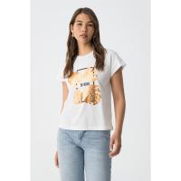 Camiseta kika blanca de Tiffosi, ideal para cualquier look casual - details 5