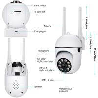 Cámara De Seguridad IP 1080P 5G Wifi Exterior Con Monitorización 4.0X Zoom Sin Cable Protección Contra El Agua Alarma De Movimiento - details 14
