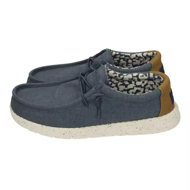 Zapatillas marca REFRESH para hombre en color marino. Mocasines Refresh Hombre - Zapatillas Casual de Tela con Suela Ligera y Antideslizante - Estilo Náutico - 1