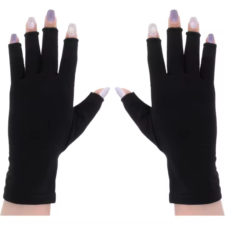 Guantes de compresión Medio dedo sin dedos Guantes de compresión Muñequera Mujeres Hombres Edad Media Personas Mayores Fitness Al aire libre Trabajo 1 Par - 1