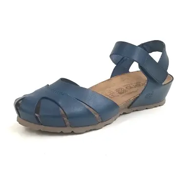 Sandalias Yokono Sandalias Planas De Piel VILLA-011 Para Mujer