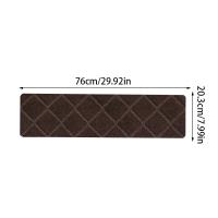 Alfombra Antideslizante Para Escaleras 1 Pieza Absorciónde Agua Autoadhesiva Silenciosa Y Segura Para Piso Adultos Uso Doméstico Y Exterior Tejido De Poliéster M Machine Hecho - details 0