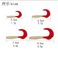 10Pcs Señuelo De Pescar Artificiales De Silicona Atractivo De Pez Suave Con Olor a Sal Para Pesca En Oceano Río Lago Y Playa Tamaño Variado - details 0