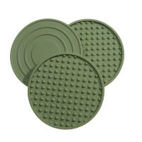 3/6pcs Tapete De Silicona Para Bebidas Resistente Al Calor Soporte Para Taza Travesera Protector De Mesa Antideslizante Para Decoración Moderna - details 10