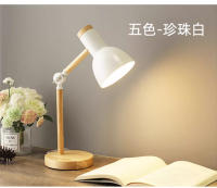 Lámpara De Escritorio Creativa Nórdica Con Cabeza Giratoria De Madera LED Protección Ocular Para Lectura Y Dormitorio - details 11