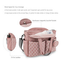 Bolsa de Pañales para Bebé de Gran Capacidad Bolsa de Maternidad Impermeable Multifuncional Portátil para Cuidado del Bebé Material de Poliéster - details 7