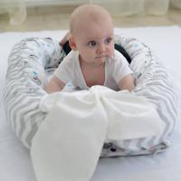 Cuna De Bebé Portátil 85x50cm Con Almohada Y Frontera De Seguridad Algodón Cradle Para Recién Nacidos Lounger Infantil Co-sueño Cuna De Bajo Peso - details 2