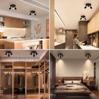 Spotlight LED GU10 Ajustable Para Techo Decoración De Casa Iluminación Interior Pasillo Tienda Lámpara De Traxión Moderna - details 24