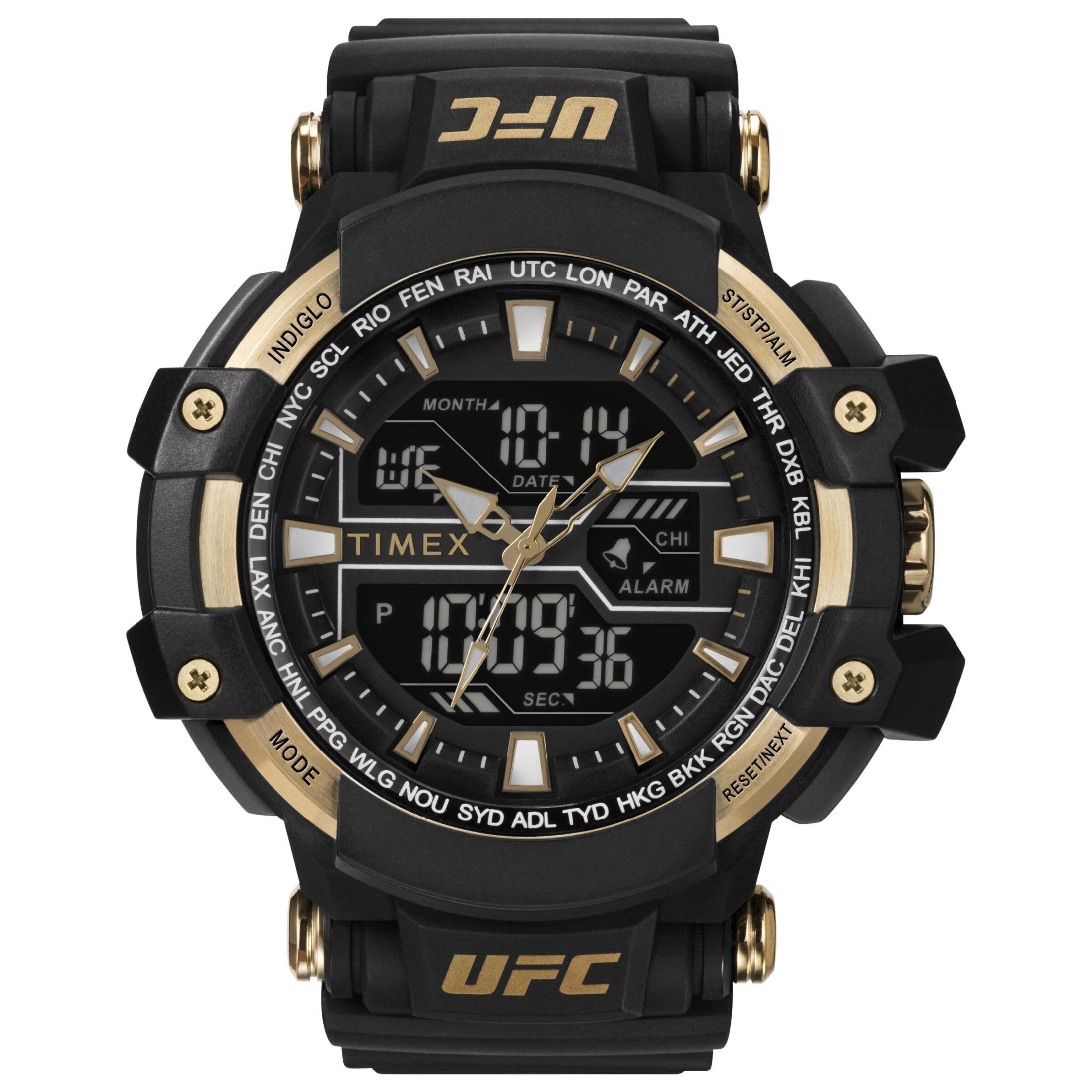 Timex Reloj Hombre Digital Cuarzo con Correa de Caucho TW5M58300