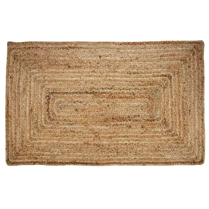 Signes Grimalt Signes Grimalt by Sigris - Alfombra Yute | Alfombra Rectangular, Decoracion Casa - 95x155 cm 23644 - 1