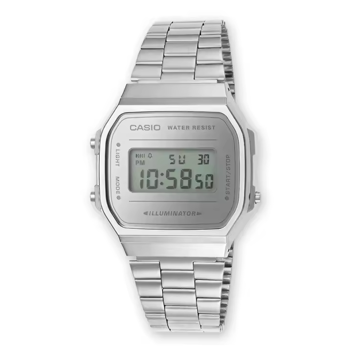 Reloj Casio Vintage Iconic A168WEM-7EF Digital Unisex - 1