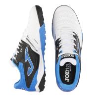 JOMA BOTAS FUTBOL CANCHA 2402TF COLOR BLANCO CON AZUL - details 1