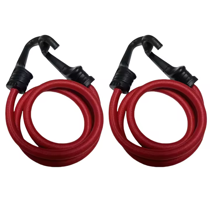 Cordones Elásticos De Bungee 2/4Pcs Para Bicicletas Tiendas De Campaña RVs Maleteros Y Racks De Equipaje Resistente Y Duradero - 1