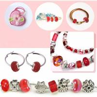 20/50pcs De Varias Variedades De Cuentas De Resina Con Agujero Grande Para Lampwork Cuentas Espaciadoras De Encanto Para Fabricación De Joyería Y Pulseras DIY - details 4