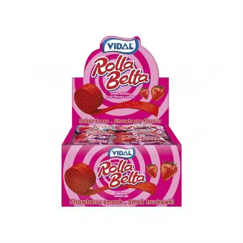 Rolla belta fresa Vidal - Estuche de 24 unidades - 1