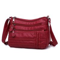Bolso de hombre de las mujeres con la Cremallera de cuero de la PU - details 0