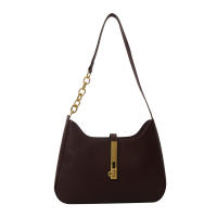 Bolso De Hombro De Lujo Pequeño Para Mujer En Cuero PU Versátil Con Cierre De Cremallera Bolsa Abrazadera Moda Sensación Avanzada - details 30