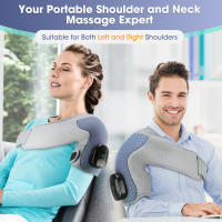 Masajeador magnético deslizante para articulaciones de hombros, dispositivo de terapia de masaje vibratorio con calor para hombros (2025) - details 2