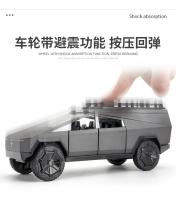 Modelo De Coche De Aleación 1:24 Tesla Pick up Juguetes RV De Camping Decoración Regalo Metal Sin Batería Para Mayores De 14 Años - details 12