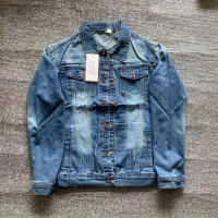 Chaqueta De Denim Bordada Indian Chief Para Hombres Retro Azul Ropa De Calle Estilo Slim Ropa De Motocicleta Casual Para Primavera Y Otoño Tallas M a 3XL - details 5