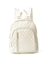 Mochila Clásica De Patrón Cuadrado Estilo Fashion Para Mujer Cierre De Cremallera Material Principal Poliéster Tamaño 28x23x10 - details 9