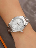Reloj De Moda Para Hombre Reloj De Pulsera De Acero Inoxidable Reloj De Cuarzo Para Parejas Regalo Para Padre Reloj Casual Diario De Negocios - details 11