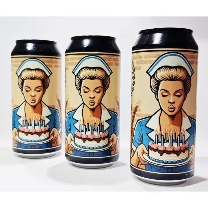 Cerveza Nurse NEIPA (10 Aniversario) Lata 44cl - 1