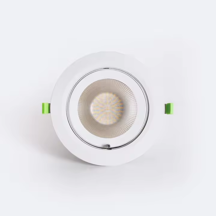Ledkia Downlight LED 60W Circular Direccionable OSRAM 120 lm/W 2CCT No Flicker Seleccionable (Cálido-Neutro) - 1