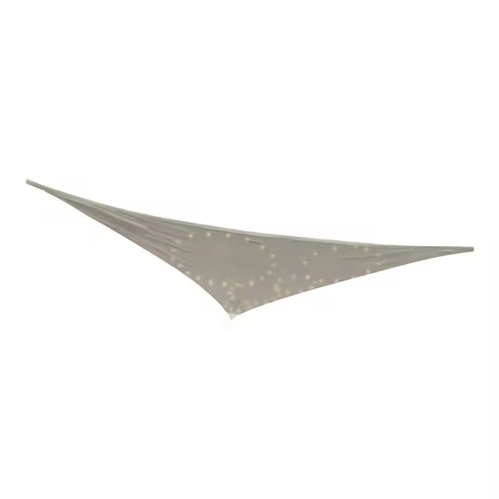 TOLDO DE OCULTACIÃ“N CON LED SOLAR PARA EXTERIOR 300x300x300cm. COLOR GRIS 899189 - 1