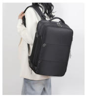 Mochila informal sencilla y multifuncional, bolso portátil para computadora portátil de gran capacidad, bolso ligero y versátil. - details 16