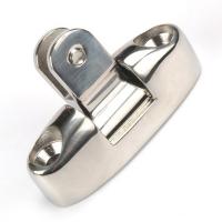 Juego De Bisagra De Acero Inoxidable 316 Con Almohadilla De Goma Para Barco Yate De Marina Hebilla De Montaje De Tipo Montaña Plateado Para Toldo Swivel - details 0