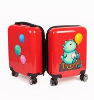 Maleta Plakados Roja 16" con 4 Ruedas y Dibujos Infantiles (48x28x20) - details 1