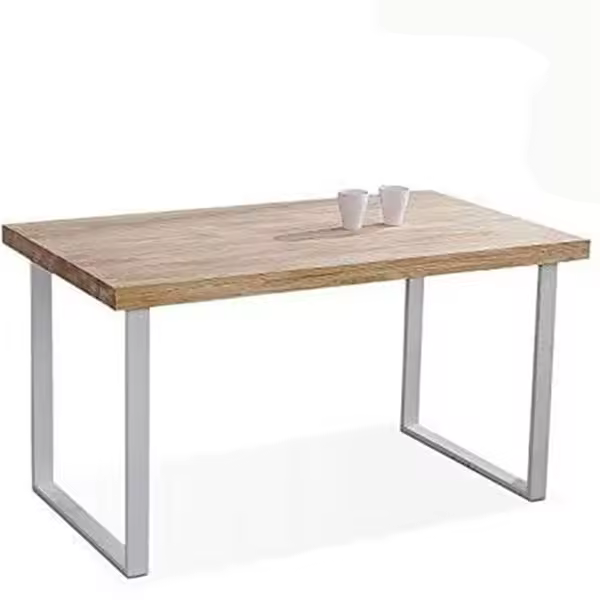 Mesa de comedor fija natural roble Nordish 80x140x76,5 cm Adec - 1
