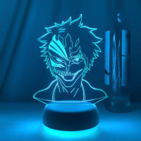 Lámpara Nocturna LED De Anime Bleach Con Máscara Para Decoración De Habitación De Niños Luz De Noche Para Regalos Para Niños Decoración De Estudio Luz 3D Incluye Bombillas - details 16