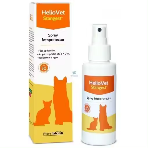 Heliovet Spray Fotoprotector FPS50 para Perros y Gatos - 1