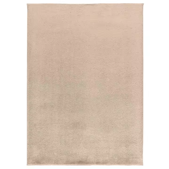 ATTICGO Alfombra de Interior de Estilo Liso en Beige - CORALINE LISO | 60X100, 80X150, 120X170, 160X220 cm - 1