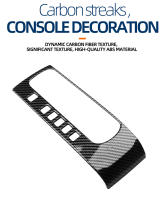 Pegatina Decorativa Para Transmisión De Cambios Para HONDA CIVIC SEDAN HATCHBACK 2016-2021 Accesorios Interiores Automotrices - details 2
