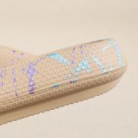 Zapatillas De Verano Para Hombre Con Estampado Doodle Plataforma Suave Antideslizante Comodidad Total Para Playa Y Uso Casual - details 3