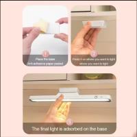 Lámpara De Lectura LED Recargable Por USB Creatividad Iluminación De Mesa Con Luz Nocturna Magnética Para Dormitorio Y Libros Control De Brillo Sin Fin - details 1