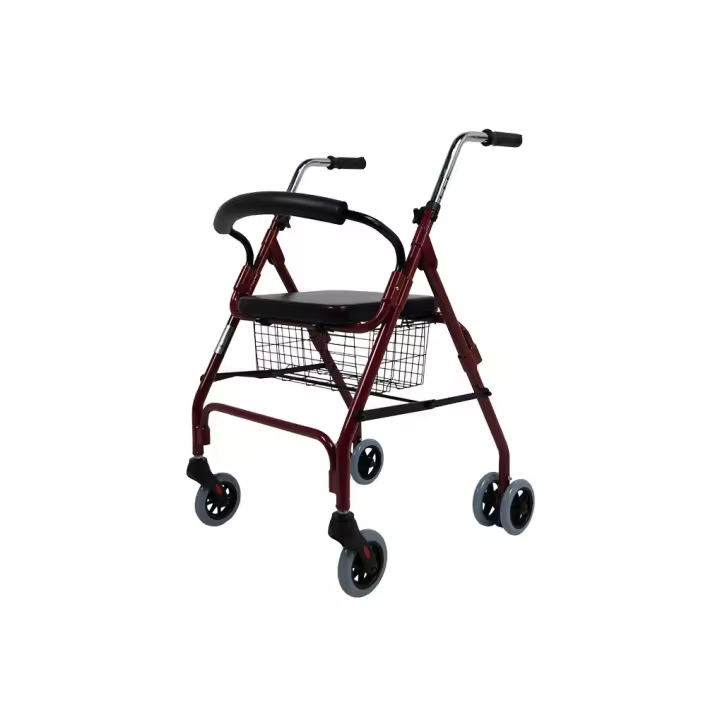 Sanitec Rollator de Aluminio con Frenos por Presión - 1